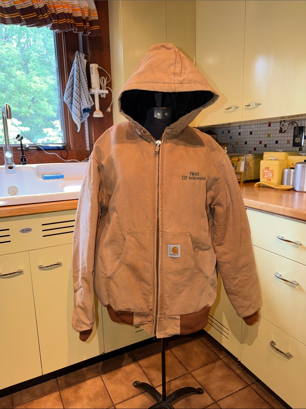 Carhartt Hooded Jacket Men’s Canvas Chore Coat